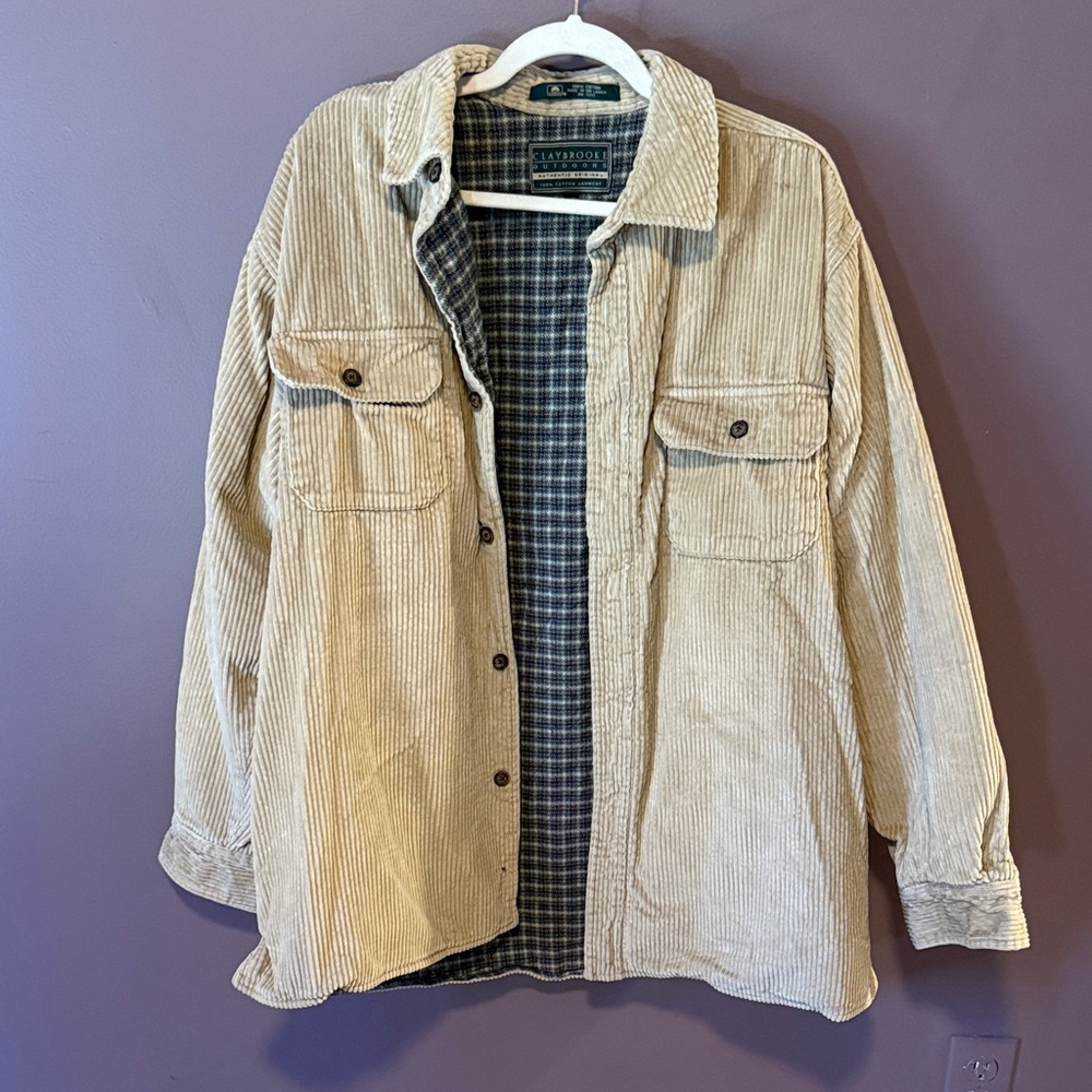 Vintage Corduroy Jacket - Beige